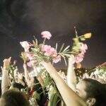 Com botões de rosa, mulheres prestam solidariedade a Dilma no Planalto
