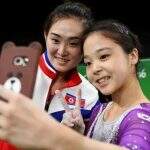Torcedores temem punição contra ginasta norte-coreana que tirou selfie com ‘inimiga’