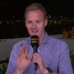 Durante cobertura olímpica, repórter inglês flagra casal em momento ‘quente’ na praia