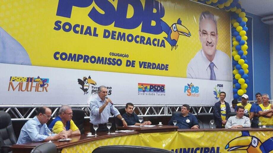 Com apoio do governo, Geraldo confirma candidatura pelo PSDB em Dourados