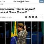 Jornais dos Estados Unidos também destacam impeachment de Dilma