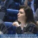 ‘Não inventei a crise’, responde Dilma a Simone Tebet sobre política fiscal