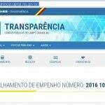 Prefeitura lança novo Portal da Transparência, com detalhes sobre pagamentos