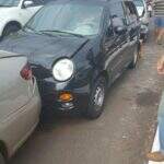 Engavetamento de 3 carros deixa condutora ferida na Zahran