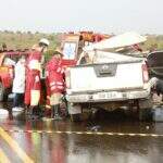 ‘Fiquei sem entender’, afirma caminhoneiro envolvido em acidente na BR-163