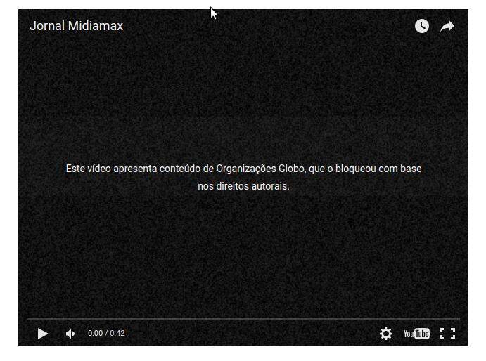 Globo tira do ar vídeo que personagem cita Corumbá como rota do crime