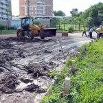 Prefeitura faz limpeza e manutenção de áreas atingidas pela chuva de ontem