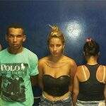 Trio é preso e duas adolescentes são apreendidas com droga e dinheiro na Nha-Nhá