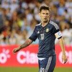 Técnico dá a entender que Messi não vai disputar Olimpíada do Rio