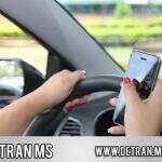 Campanha #nãotecleedirija: Detran alerta motoristas sobre risco de usar celular no volante