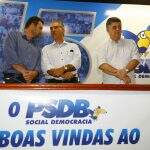 Calor, lotação e discursos de ‘mudança’ e ‘esperança’ marcam filiação no PSDB
