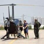 Helicóptero da PRF faz pouso forçado no Palácio Guanabara