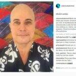 Em tratamento, Edson Celulari posta foto em rede social e agradece apoio de fãs