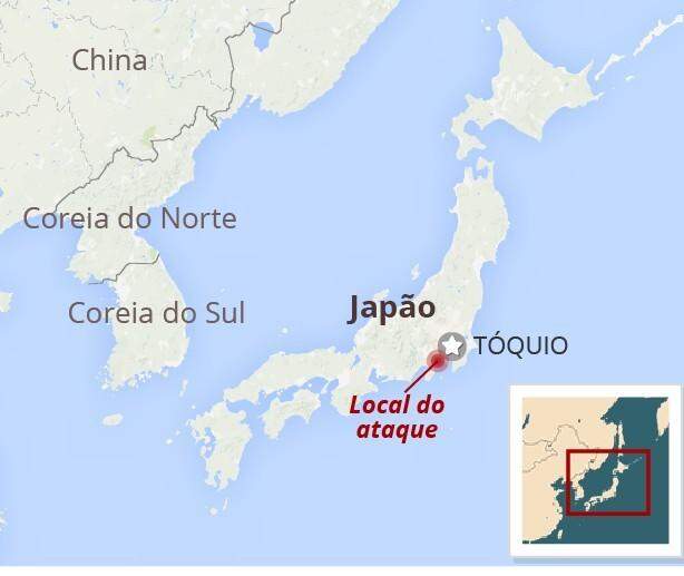 Homem com faca invade clínica no Japão e deixa 15 mortos