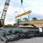 Terminal de Porto Murtinho embarca 4,5 mil toneladas de aço bruto para Bolívia