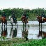 A cavalo, militares verificam 22 marcos de fronteira em área de difícil acesso no Pantanal