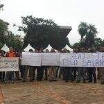 Agentes de saúde protestam por piso nacional e garantia de direitos perdidos