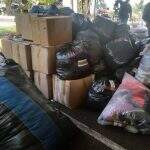 Roupas, cobertores e sapatos são doados a 12 municípios pelo governo do Estado