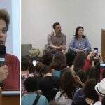 Dilma se emociona com recepção calorosa em BH e faz críticas ao governo interino