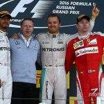 Rosberg iguala recorde de Schumacher e vence pela 18ª vez na Rússia