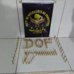 DOF apreende 210 Kg de maconha e 119 munições em Eldorado