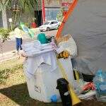 ‘Só vamos sair com o fim da corrupção’ prometem acampados na Capital