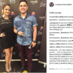 Maria Cecilia e Rodolfo anunciam gravidez de quatro meses durante show