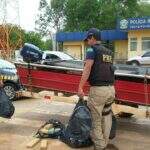 ‘Pescadores’ são detidos com mais de 90 kg de maconha em barco na BR-267