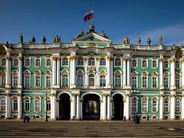 O Hermitage, um imperial palácio de inverno se transformou em museu