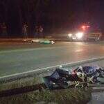Casal morre ao colidir motocicleta contra vaca no macroanel na Capital