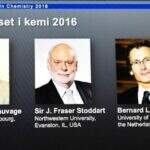 Nobel de Química premia trio de “máquinas moleculares”