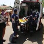 Criança atropelada por motorista sem CNH morre na Santa Casa