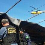 Com apoio aéreo, PRF intercepta carreta com maconha que iria para São Paulo