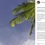 Após polêmica com a mulher, Victor faz post com letra de música no Instagram