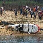 VÍDEO: Queda de helicóptero deixa feridos na região de Furnas em MG