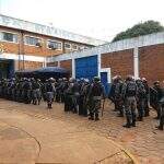 Batalhão de Choque auxilia agentes penitenciários em vistoria na Máxima
