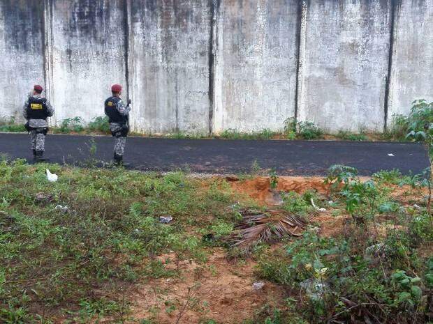 Força Nacional encontra terceiro túnel em prisão rebelada no RN