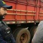 Preso com 7,5 t de maconha carregada em MS diz traficar por filha formanda