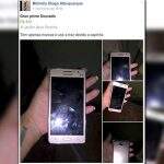 Vítima vê celular roubado anunciado no Facebook e casal acaba preso