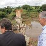 Azambuja autoriza início de obra para refazer ponte que caiu em ‘efeito dominó’