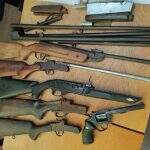 Operação de combate ao comércio de armas apreende arsenal em cidade de MS
