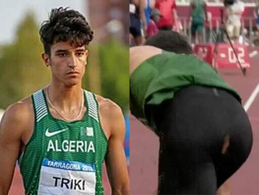 Sentiu um ventinho? Atleta rasga short em lugar inusitado durante Olimpíadas e vira meme