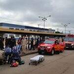 VÍDEO: ônibus passa por cima de braço de passageira dentro do terminal Morenão