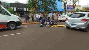 Acidente aconteceu no cruzamento da Rua João Rosa Góes com a Avenida Marcelino Pires