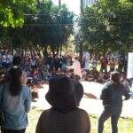 Aulão da UFMS na Praça Ary Coelho promoveu importância das ciências humanas