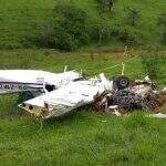 Cinco pessoas morrem em queda de aeronave em MG