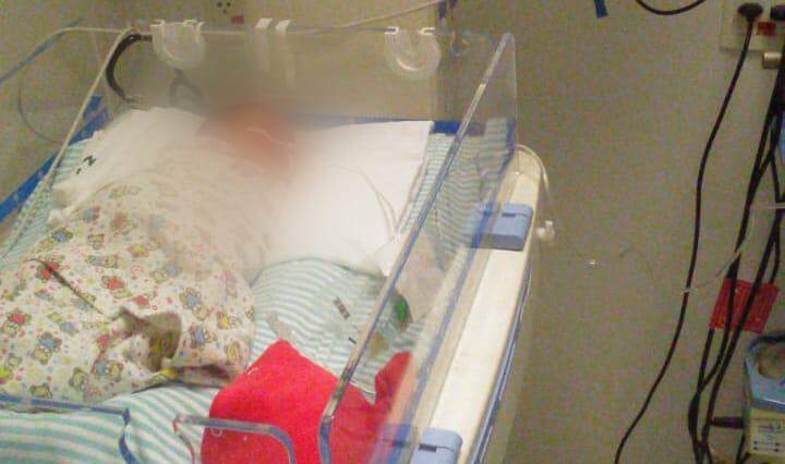 Bebê que nasceu sem ânus passa por cirurgia no HRMS