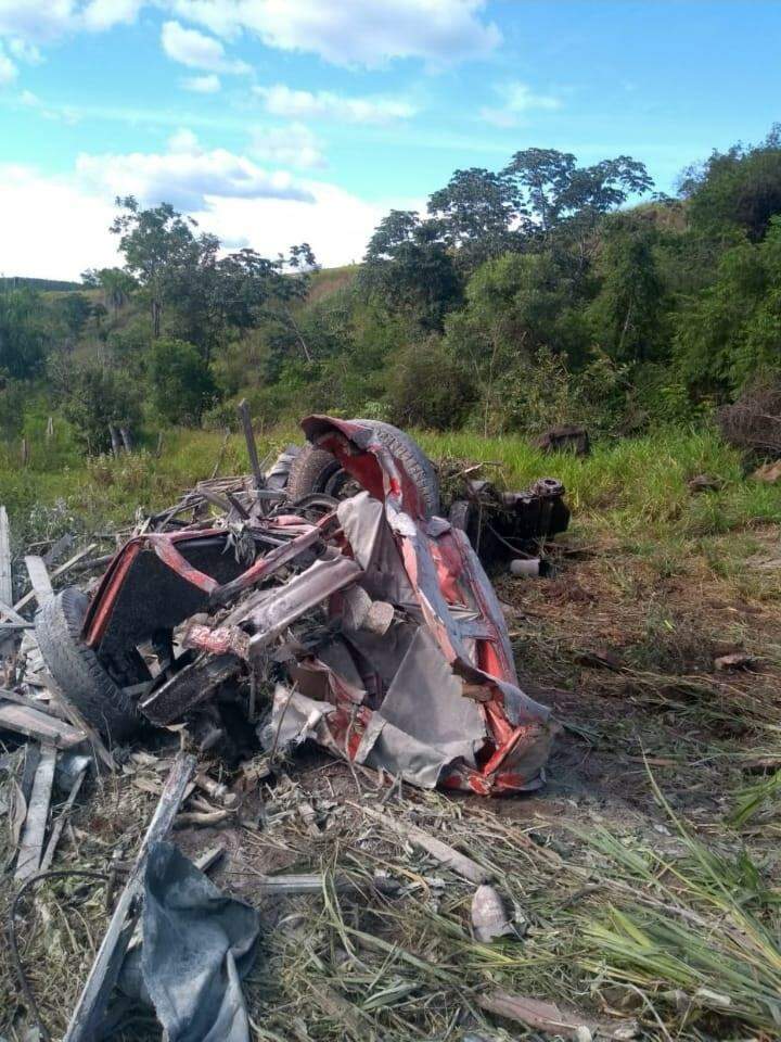 Identificado caminhoneiro morto em acidente na Serra de Maracaju
