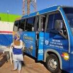 Ônibus de testagem para coronavírus atende bairro São Conrado nesta sexta