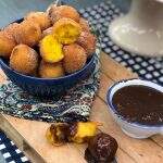 Bolinho de chuva com cenoura e brigadeiro